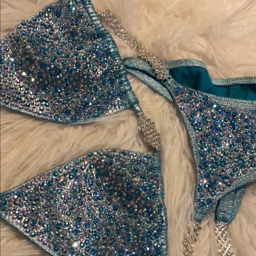 ToxicAngelz Seafoam Competition Bikini